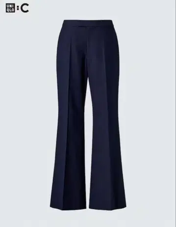 UNIQLO 플레어 팬츠 네이비 사이즈 61
