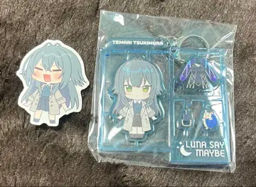 츠키무라 테마리 프라모델형 아크릴 키링 스티커