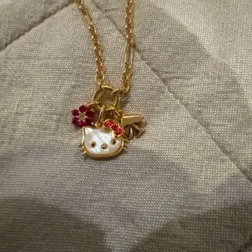 케이트 스페이드 헬로키티 참 목걸이