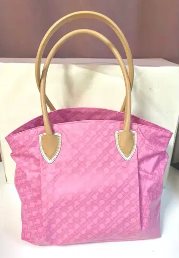 컨디션 최상 게라르디니 토트 숄더 핑크