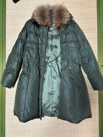 멜샨 퍼 다운 코트 M