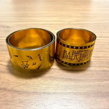 Mrs. GREENAPPLE 은색 테이프 (금) 바벨 2종 풀 컷 미세스