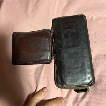 코코 마이스터 천연 가죽 지갑 2개 세트