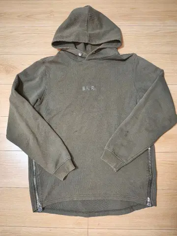 BALR 보라 Q 시리즈 풀오버 후드티 올리브 M