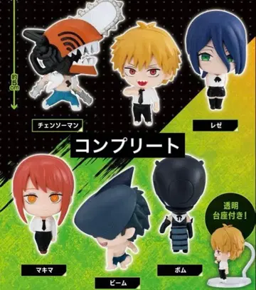 체인소 맨 캡슐 피규어 컬렉션 가챠 레제편 컴플리트