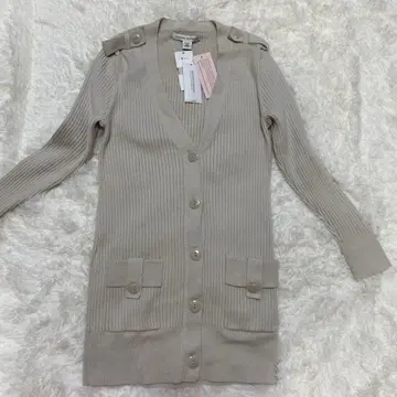 택 포함 미사용 새상품 바나나리퍼블릭 롱 가디건