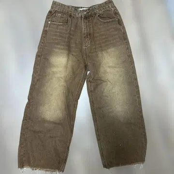 노브랜드 브라운 데님