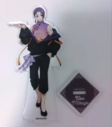 블루 록 아크릴 스탠드 네온 차이나 미카게 레오