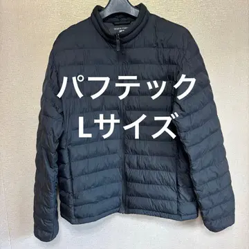 유니클로 퍼프 테크 자켓 L 사이즈 블랙