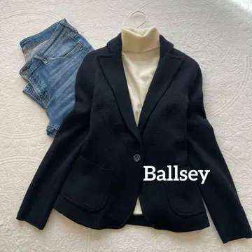 투모로우랜드 Ballsey 일본제 니트 자켓 블랙