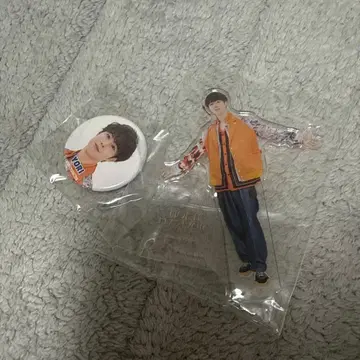 DA PUMP YORI 아크릴 스탠드 & 캔뱃지 세트