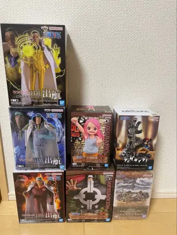 원피스 피규어 묶음 판매 7체