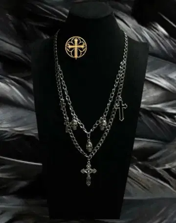 Handmade 2 체인 y2k/Fgrunge/Necklace