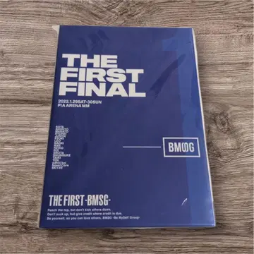 THE FIRST FINAL BMSG 한정판 Blu-ray 사진집 포함