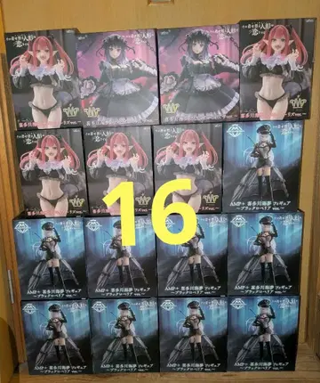 키타가와 마린 피규어 리즈 쿠로에 시즈쿠 블랙 로벨리아 16점