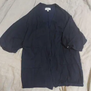 아메리카나 돌먼 슬리브 가디건 네이비