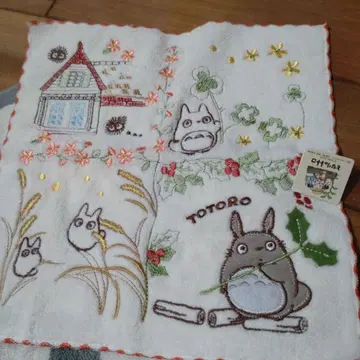 토토로 디자인 타월 세트