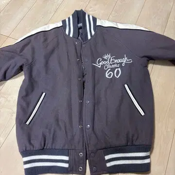 굿이나프 바시티 자켓 그레이