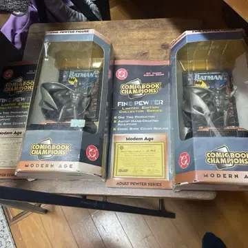 BATMAN 피규어 코믹북 챔피언스 2체