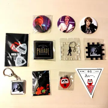 BUCK-TICK 히구치 유타카 굿즈 세트