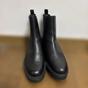 MUJI 첼시 부츠 블랙 L 24.5~25cm