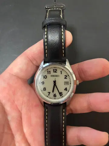 세이코 남성용 솔라 SBPX157 블랙