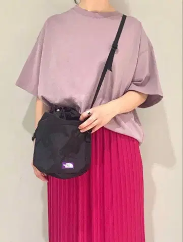 [ 새상품급 ] 저널 스탠다드 별주 퍼플 라벨 복조리 숄더백 블랙