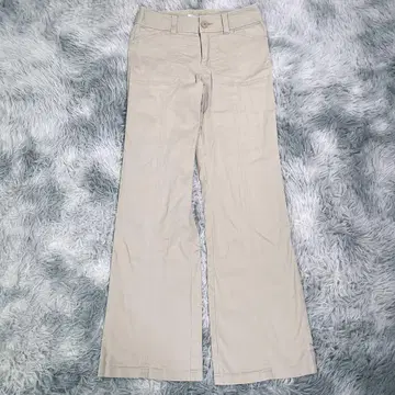 ELLE PLANETE [ 36 ] 나팔 팬츠 베이지 작은 사이즈 여성용