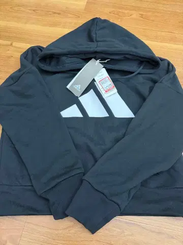 adidas 택 포함 블랙 후디 M