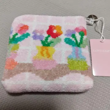 페이러 L자형 파우치 컬러풀 코피온 페일 핑크