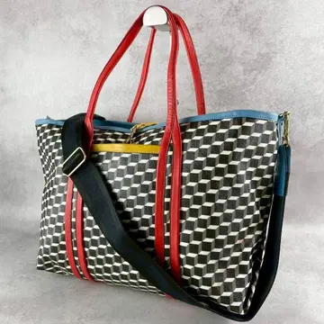 레어 한정 컬러 피에르 아르디 2way 토트 cube A4 가능