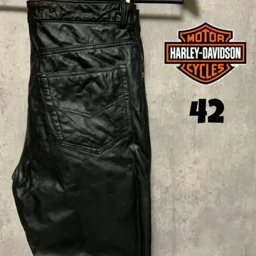 Harley-Davidson 할리데이비슨 가죽 팬츠 42