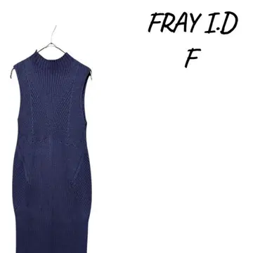 프레이 아이디 네이비 슬리브리스 타이트 원피스 F