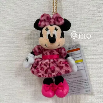 봉제 인형 참 미니 레오파드 무늬 레오파드 미니 핑크 완판템