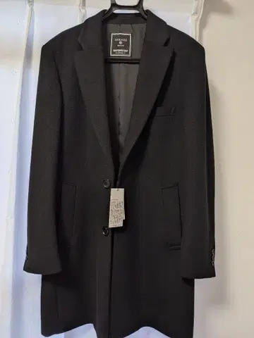 GARAGE SMART COMFORT COAT 블랙 체스터 코트