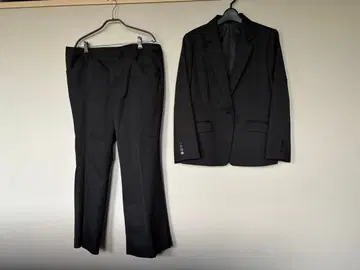 빅 사이즈 21ABR 블랙 수트 셋업 상하의 세트