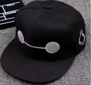 베이맥스 블랙 캡 모자 블랙