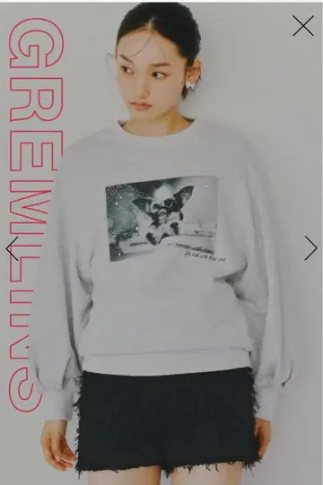 택 포함 새상품! 스나이델 그렘린 비쥬 맨투맨 트레이닝복