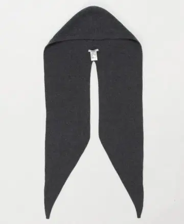 SLOANE 리브 울 x 캐시미어 후드 부착 머플러