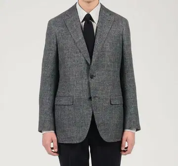 [ 새상품급 24SS ] PILGRIM 린넨울 테일러드 자켓 그레이 L