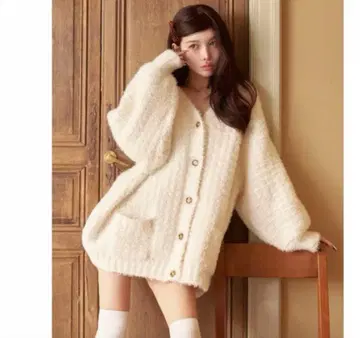 Darich 몰 볼륨 니트 가디건