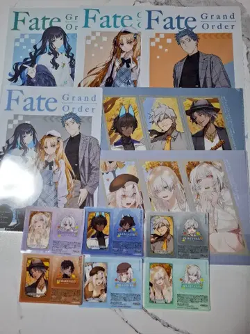 Fate/GrandOrder 클리어 파일 클리어 시트 세트