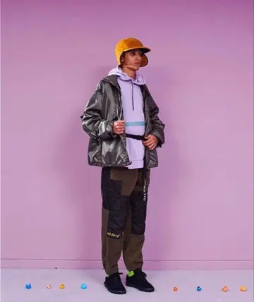 Flagstuff 나일론 자켓 M51 블랙 19AW