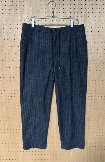 melple 울 이지 팬츠 메이플 이지 슬랙스 스트라이프