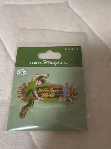 도쿄디즈니씨 피터팬 핀 배지