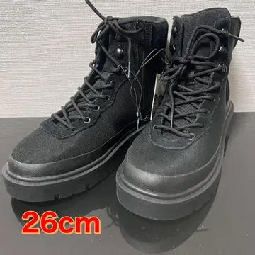 완판템 유니클로C 레이스업 부츠 26cm