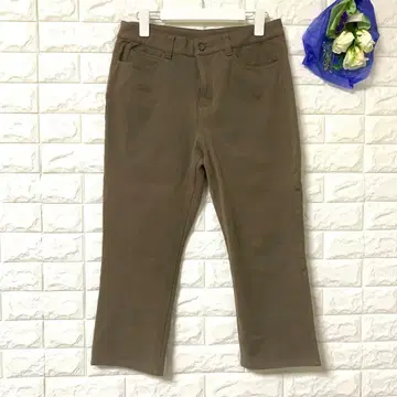 크롭 팬츠 빅 사이즈 올 시즌 루즈핏 캐주얼 휴일 코디