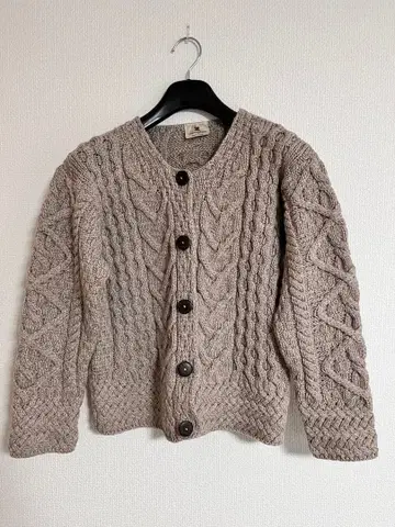 케이블 니트 가디건 CARRAIGDONN S 사이즈