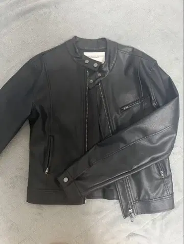 MUSINSA 구매 블랙 가죽 자켓