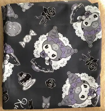 새상품 쿠로미 이불 커버 블랙 싱글 롱 사이즈 150x210cm